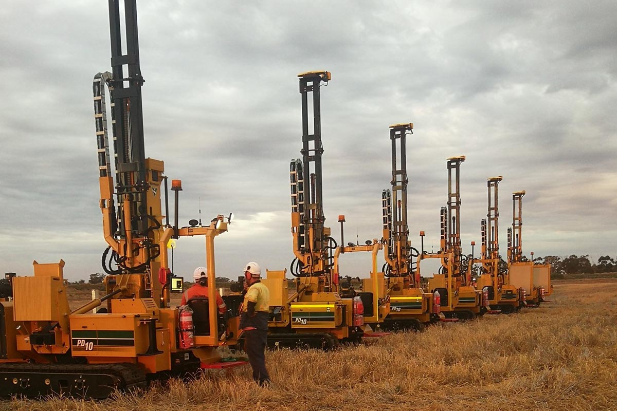 New Pile Driver Technology Expediting Solar Project Construction