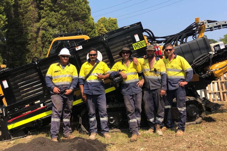 Versatile Services Australia and their Vermeer D40x55DR Horizontal Directional Drill