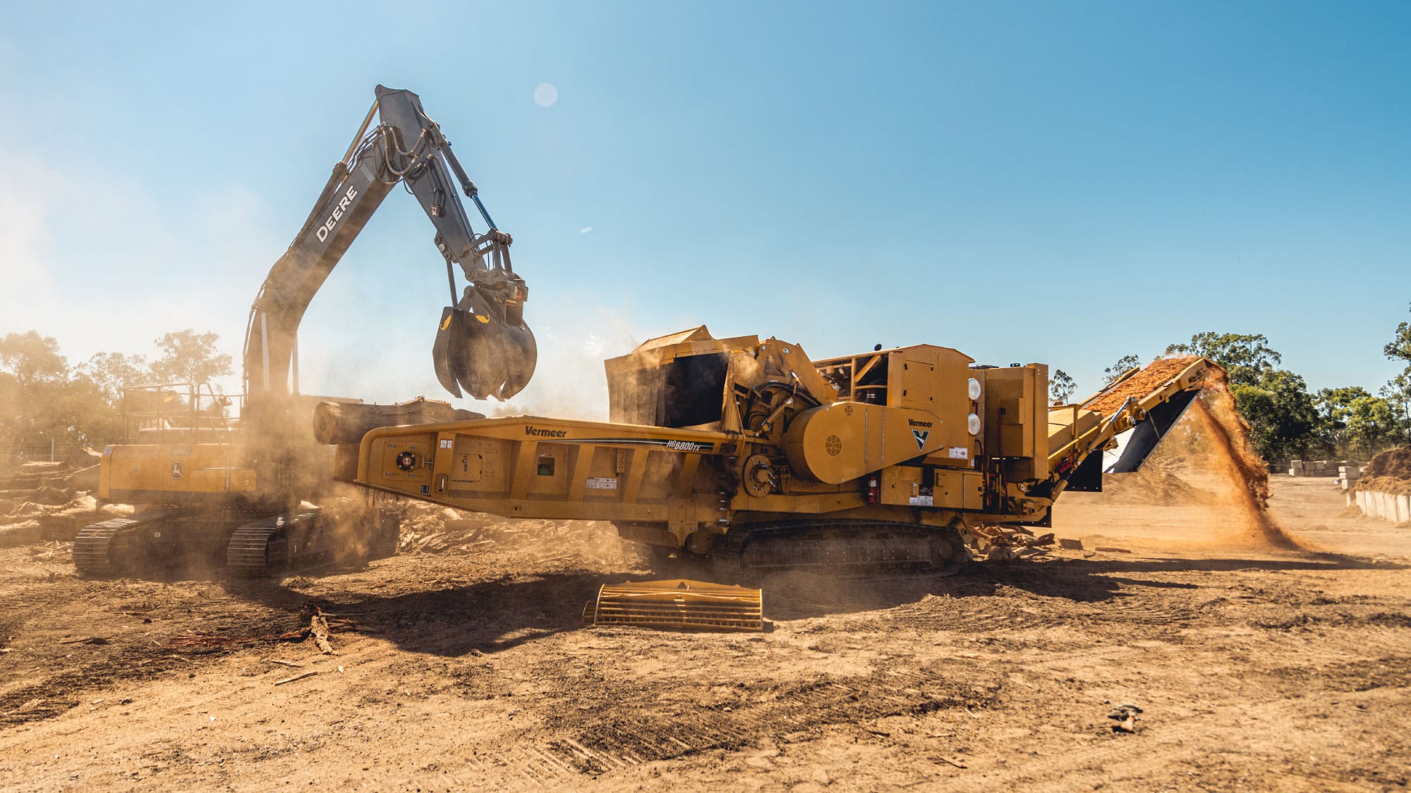 Vermeer HG6800TX Tracked Horizontal Grinder