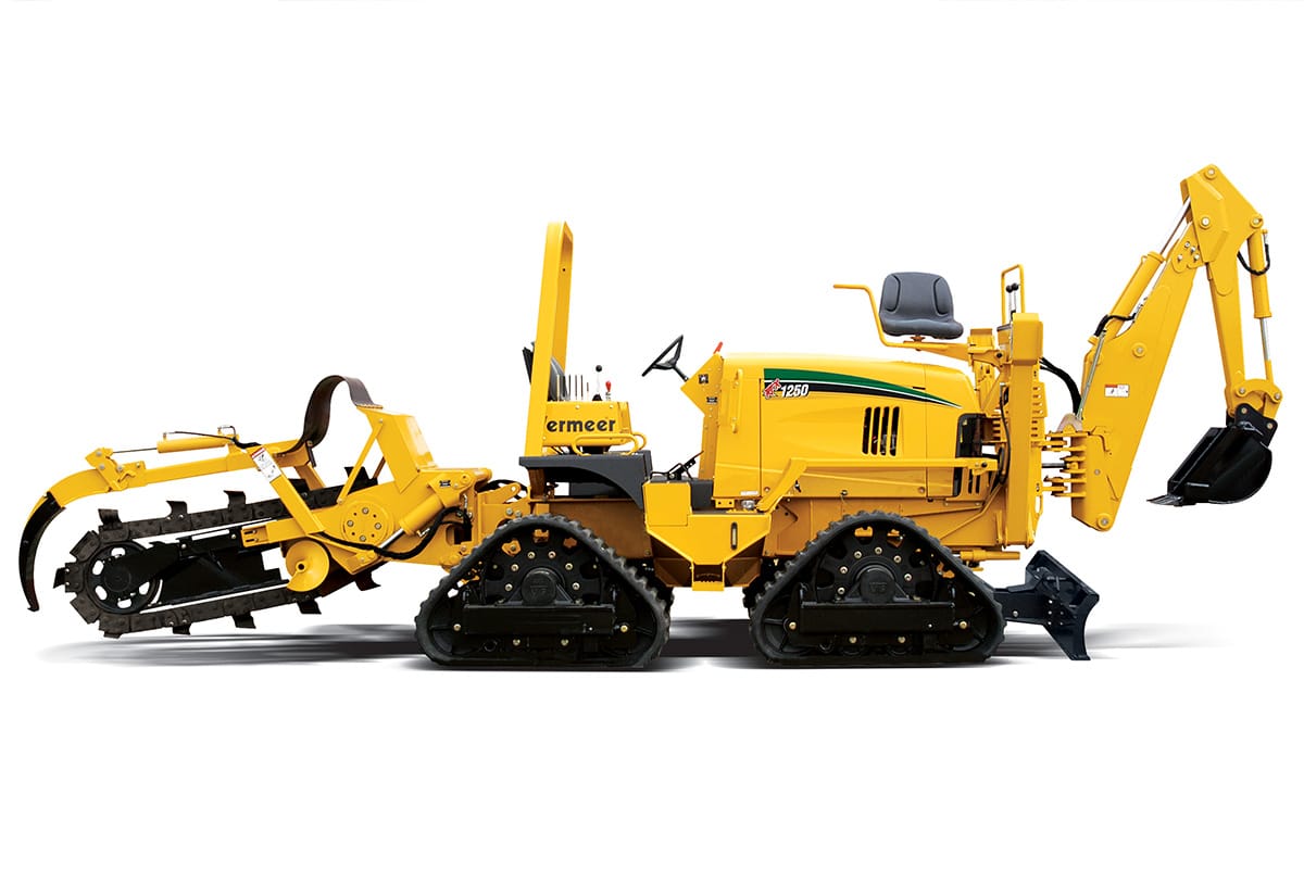RTX1250 Ride-on Trencher