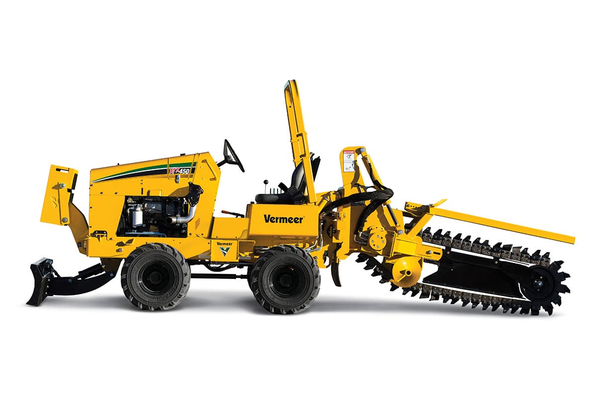 RTX450 Ride-on Trencher