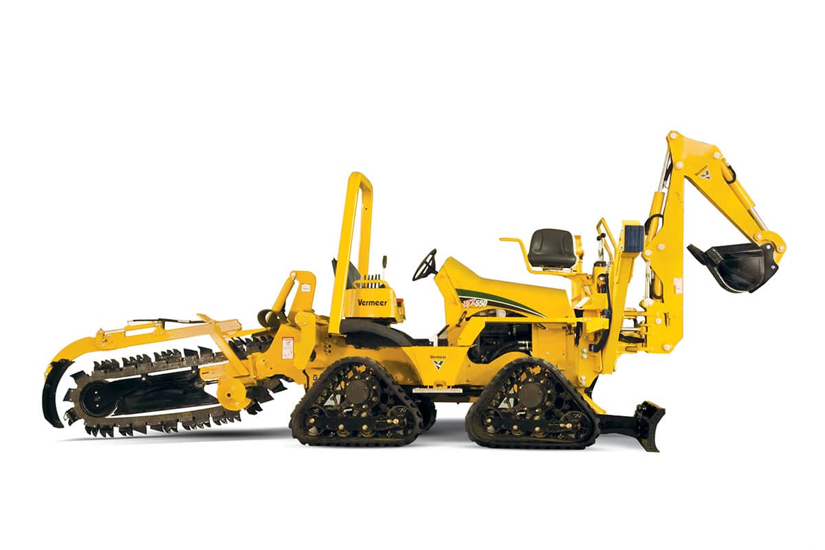 RTX550 Ride-on Trencher