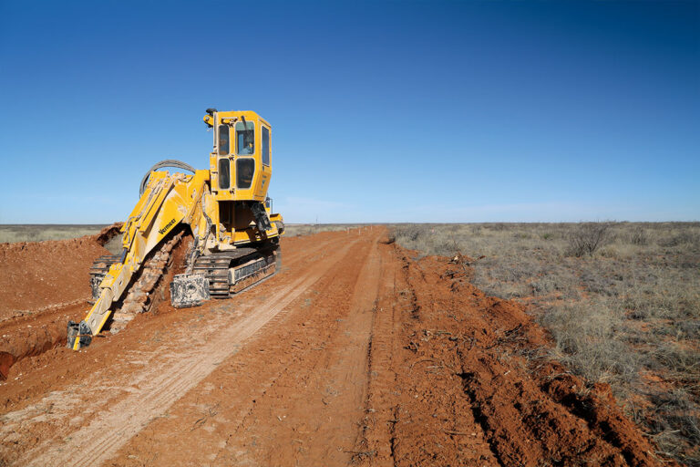 Vermeer T1055 Track Trencher