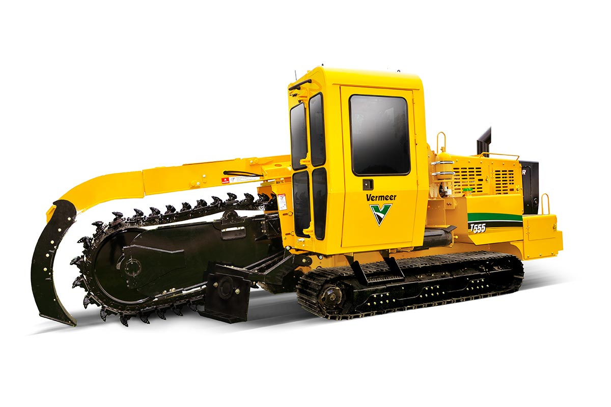 T555 Track Trencher