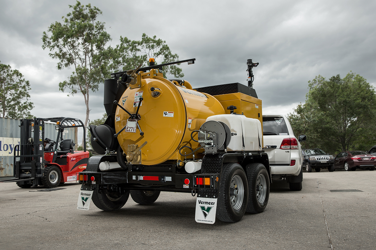 Vermeer VX30-250 trailer vacuum excavator in Brisbane